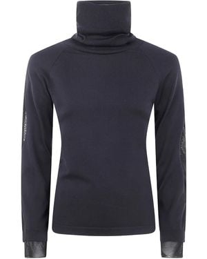 Y-3 Haut À Col Roulé - Bleu