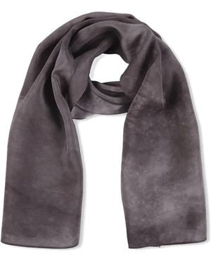 Cortana Silk Scarf - Grey