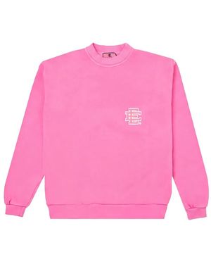 Eric Emanuel Sudadera Ee Hw Con Logo Estampado - Rosa