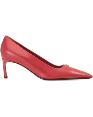 Sergio Rossi 60Mm Surge Leather Pumps - Pink