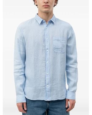 HUGO Chest-Pocket Shirt - Blue