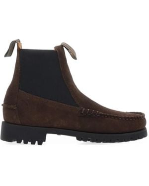Sebago Calliope Suede Chelsea Boots - Black