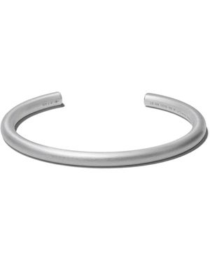 Le Gramme Brushed Bangle Bracelet - White