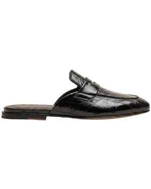 Officine Creative Blair 010 Leather Mules - Black