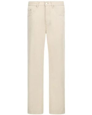 Amiri Jean Droit À Coupe Évasée - White