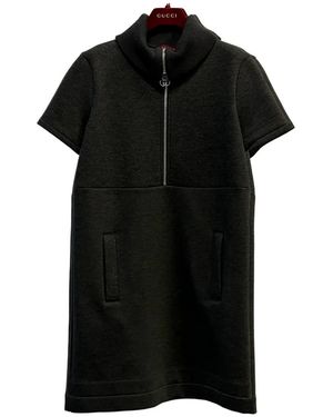 Gucci Jurk Met Kraag - Zwart