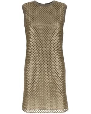 Fendi スパンコール ドレス - メタリック