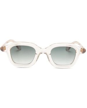 Paloceras Geometric-Frame Sunglasses - White