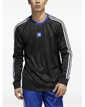 adidas Originals Dodson Three-Stripe Sweatshirt - Black