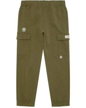 Aape By A Bathing Ape Aapenow Moonface Cargo Trousers - Green