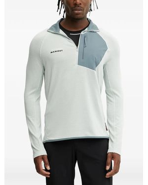 Mammut Pull Aenergy Ligh À Rayures - Grey