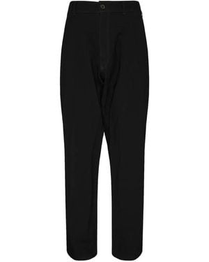 Comme des Garçons Straight-Leg Patch-Pocket Pants - Black