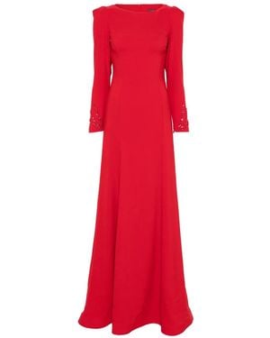 Cristallini Teresa Kleid - Rot