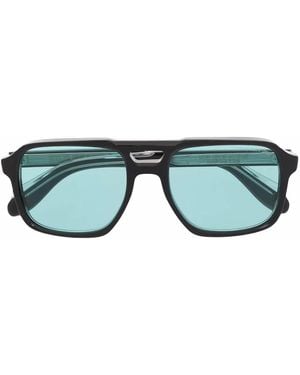 Cutler and Gross Pilot-Frame Sunglasses - Black