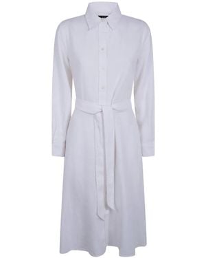 Ralph Lauren Woven "Shirt Dress" Dress - White