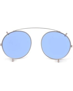 OAMC Round-Frame Clip-On Sunglasses - Blue