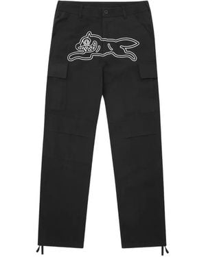 ICECREAM Running Dog Cargo Pants - Black