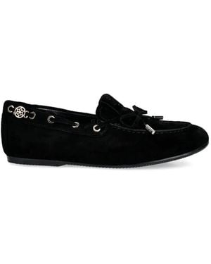 Guess Tassel-Detail Loafers - Black