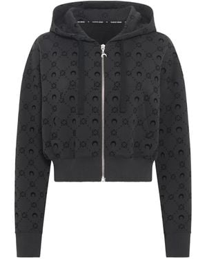 Marine Serre Sweaters - Black