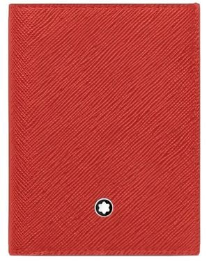 Montblanc Textured Logo Mini Wallet