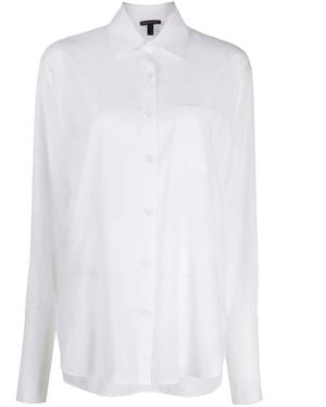 Kiki de Montparnasse Girlfriend Long-Sleeved Shirt - White