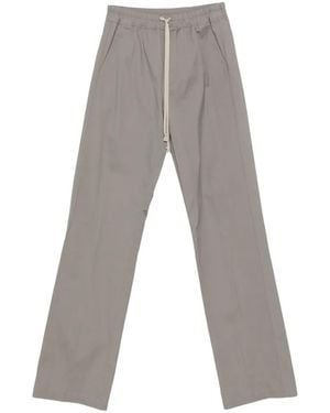 Rick Owens Dietrich Drawstring Trousers - Grey