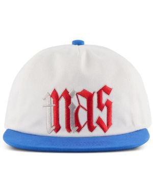 SAINT Mxxxxxx Nas Embroidered Baseball Cap - White
