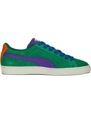 PUMA Cord Lace-Up Trainers - Green