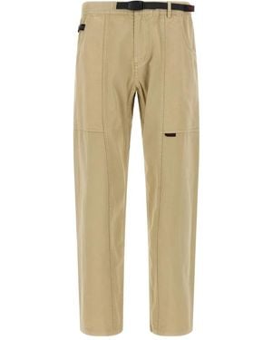 Gramicci Gadget Elastic-Waistband Twill Trousers - Natural