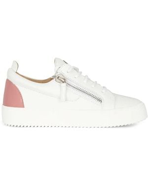 Giuseppe Zanotti Gail Low-Top Trainers - White