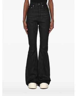 Rick Owens Bolan Bootcut-Jeans - Schwarz