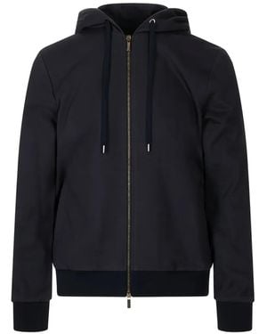 Peserico Zip-Up Hoodie - Blue