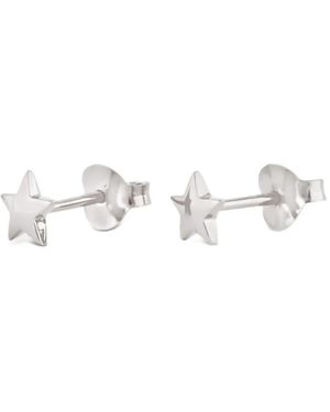 Dinny Hall Star-Shape Earrings - White
