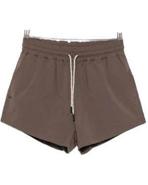 Rethinkit Studios Drawstring-Waist Shorts - Brown