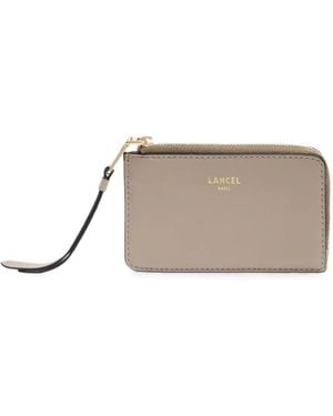 Lancel Origami Zipped Cardholder - Grey