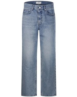 DUNST Essential Straight-Leg Jeans - Blue