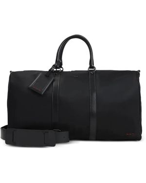 Kiton Gym panelled duffle bag - Negro