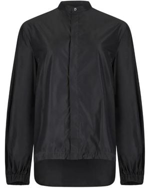 Douuod Chemise À Col Officier - Noir