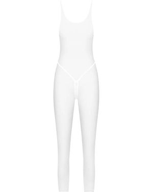 Maison Close Pure Tentation Mesh Catsuit - Wit