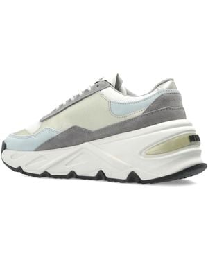 DIESEL Savannah Lace-Up Chunky Trainers - White