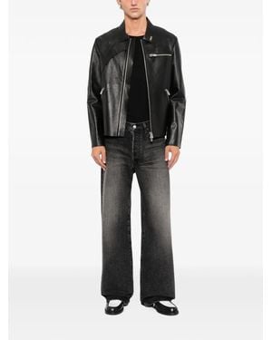 Ssstein Jean Slim Crop - Gris