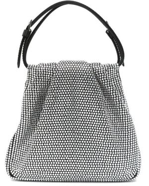 AMINA MUADDI Vittoria Mini Bag - Grey