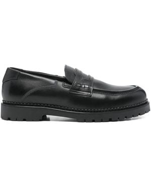 RETERNITY Le Parisien Penny Lug-Sole Loafers - Black