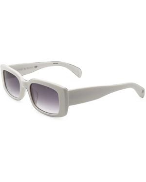 Rag & Bone Rectangle-Frame Sunglasses - White