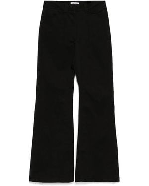 [LOW CLASSIC] / ☆ 25SS LINEN TUCK WIDE PANTS / BLACK Low Classic Cotton Tuck Wide Pants in Black | Lyst Canada