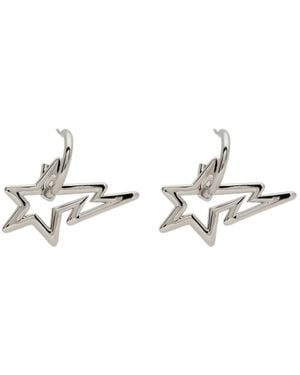 A Bathing Ape Anello Con Motivo Star Bolt - Bianco