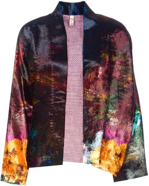 Yavi Offene Jacke - Blau