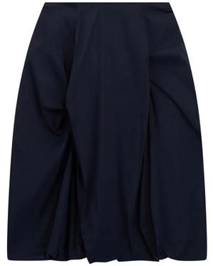 Liviana Conti Levante Midi Cotton Skirt - Blue