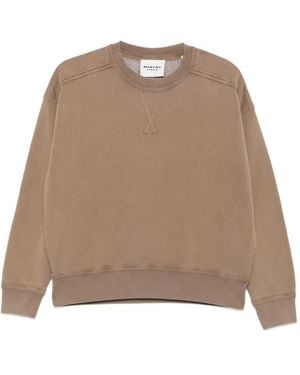 Isabel Marant Crew-Neck Sweatshirt - Natural