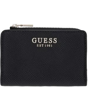 Guess Zip-Around Wallet - Black